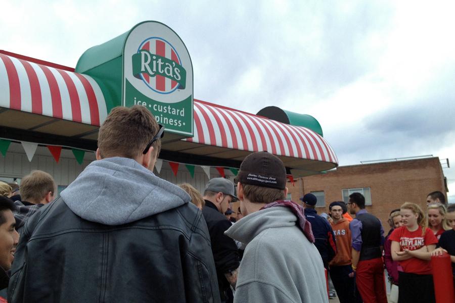 Rita's springs into action