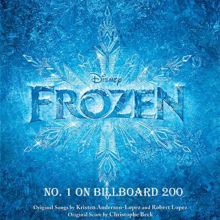 Frozen soundtrack No. 1 on Billboard 200