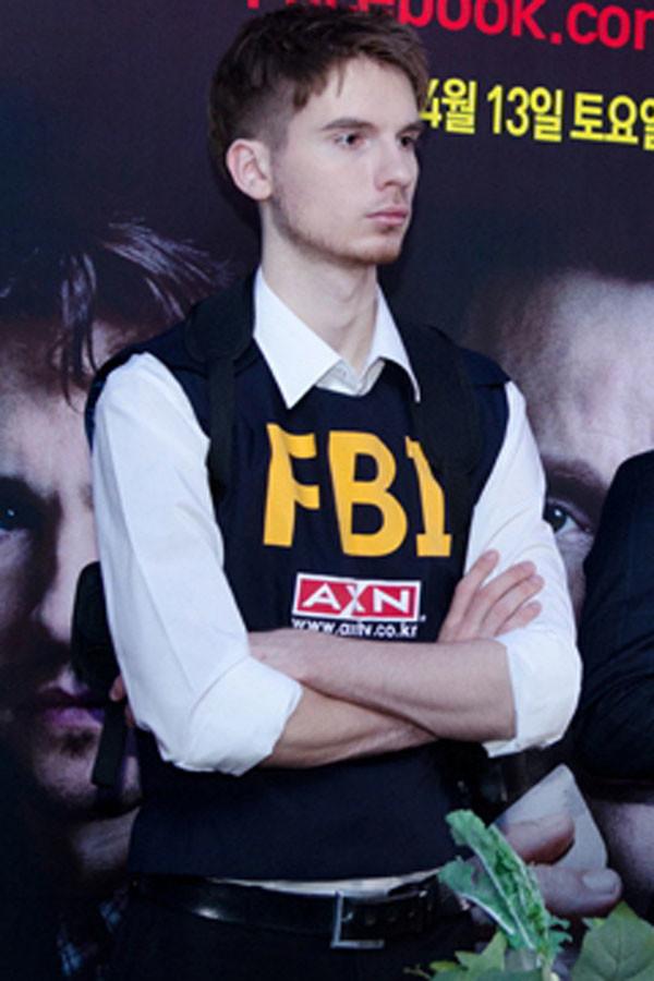 Pictured is actor Hugh Dancy, in costume as Will Graham, FBI special agent in Hannibal.