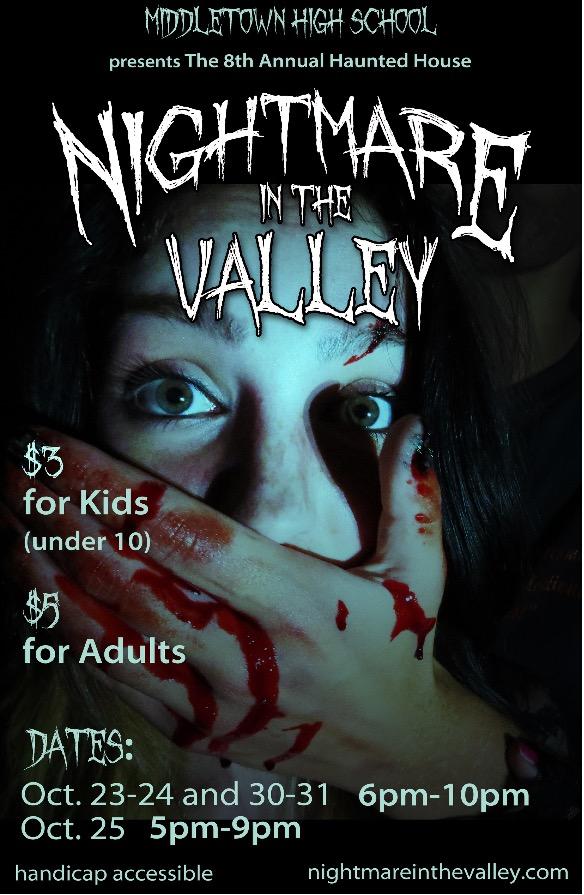 Middletown+High+Schools+haunted+house+poster%2C+the+drama+department+holds+this+annually+to+raise+money.