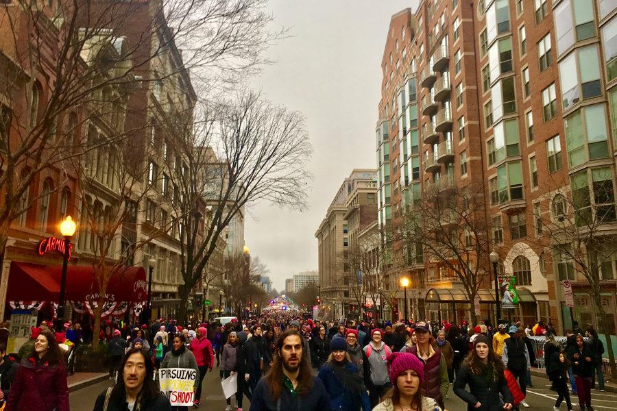 Reflecting on the Womens March on Washington on International Womens Day