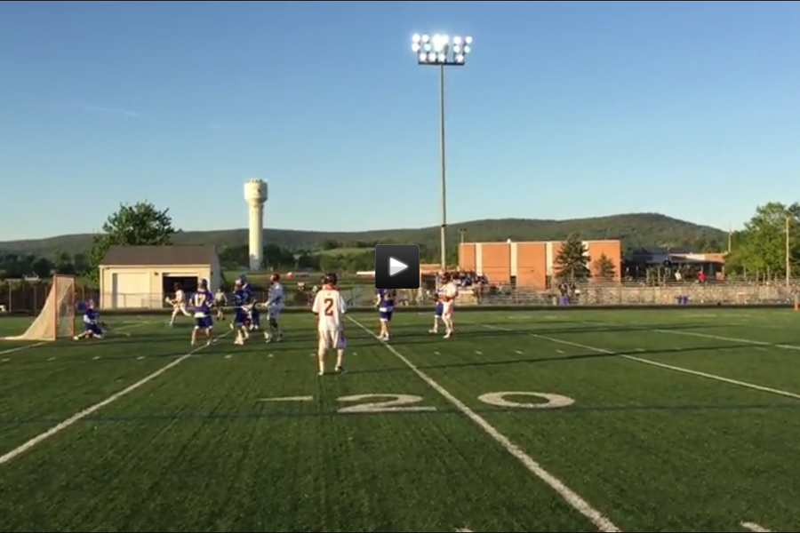 The boys lacrosse team prepares for its upcoming playoff game.