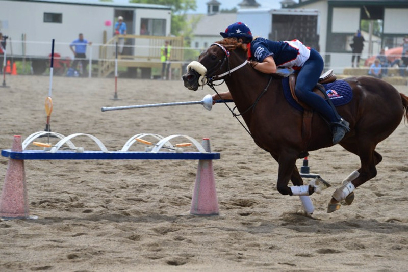 Trotting into mounted games with Kim Fleming