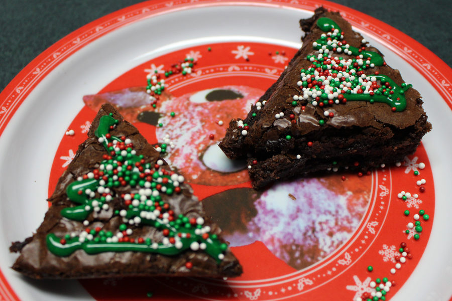 In the Kitchen: Christmas tree brownies