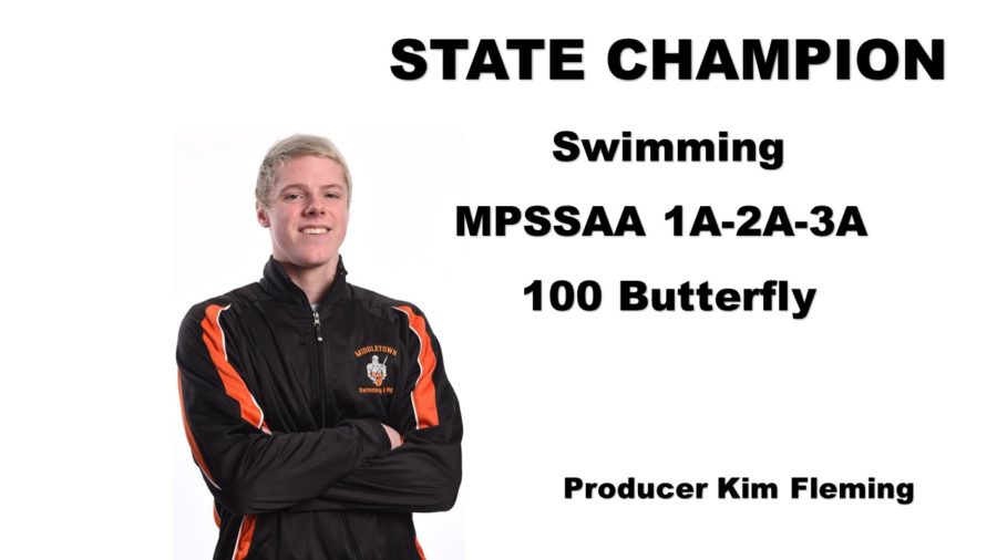 Stafford swims his way to the top of the podium in MPSSAA 3A-2A-1A Swimming Championships