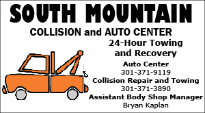 South Mountain Auto business card 2018