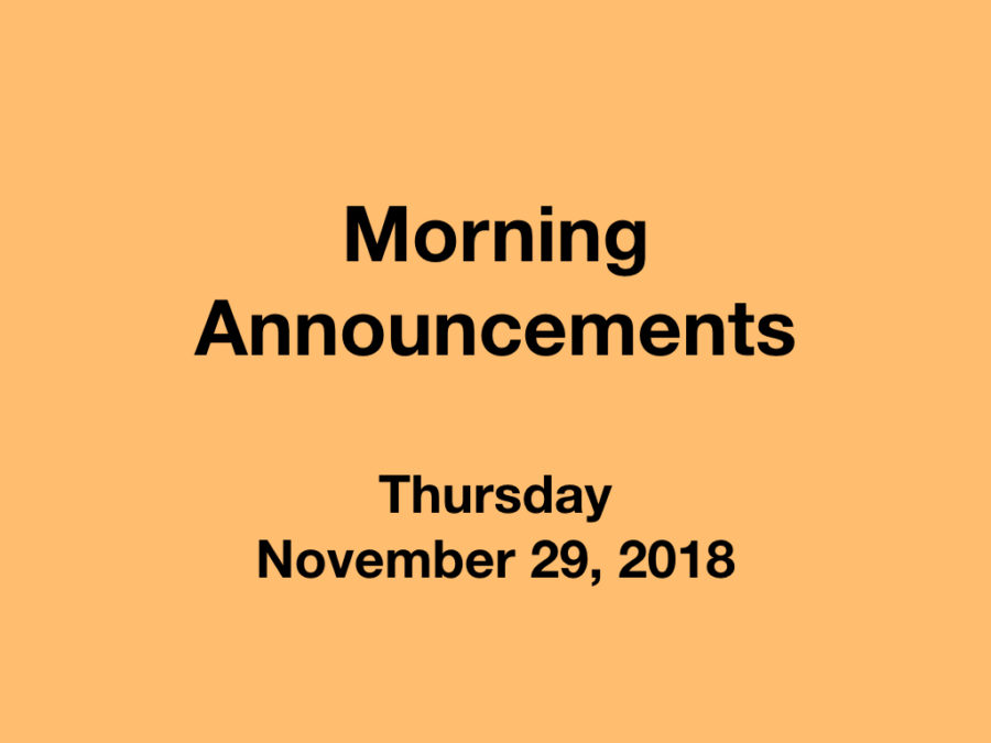 Morning+Announcements%3A+11.29.18