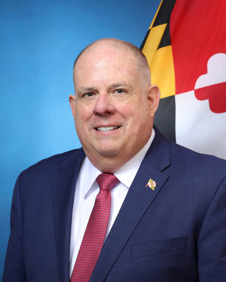 Larry Hogan official picture. 