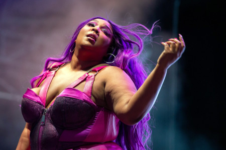 Mandatory Credit: Photo by Suzanne Cordeiro/Shutterstock (10444125aj)
Lizzo
Austin City Limits Music Festival, Weekend 2, Day 3, Texas, USA - 13 Oct 2019