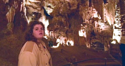 MHS student checks out Luray Caverns