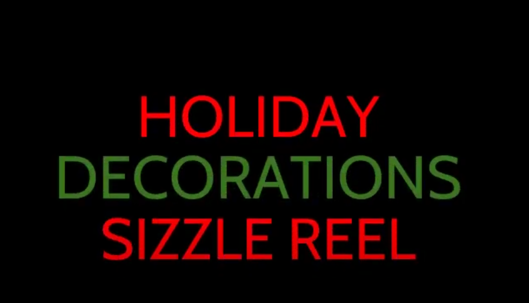 RT+: Christmas decorations of Middletown sizzle Reel.
